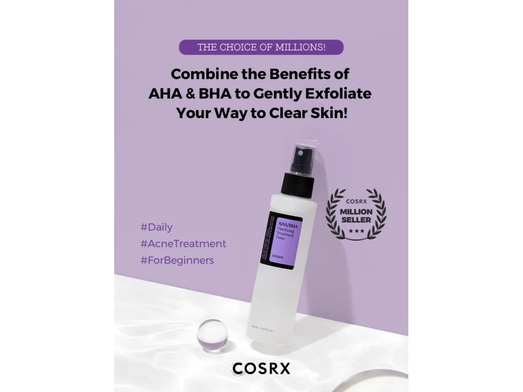 Cosrx AHA/BHA Clarifying Treatment Toner 150 ml