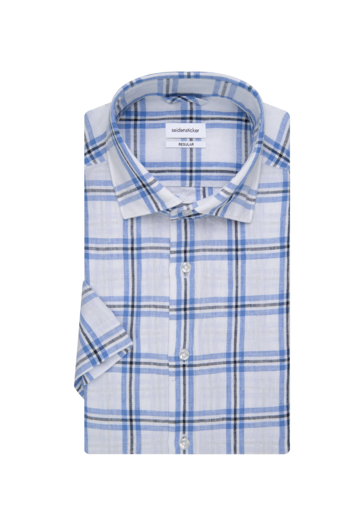 Seidensticker| Herren Leinenhemd Regular