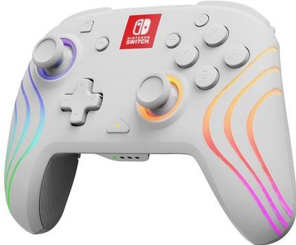 PDP - Afterglow Wave - Draadloze Controller - Wit - Nintendo Switch