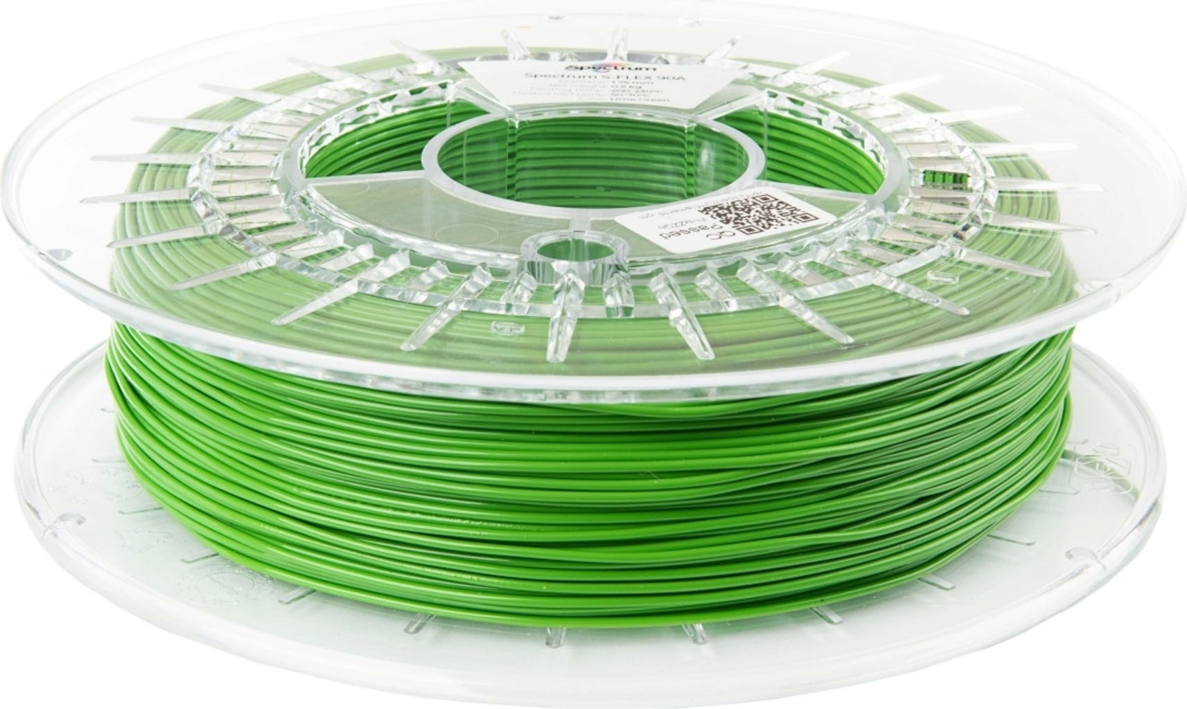 Spectrum  S-Flex 90A Lime Green, 1,75 mm / 500 g    Flexibles Filament mit sehr guten Beständigkeiten
