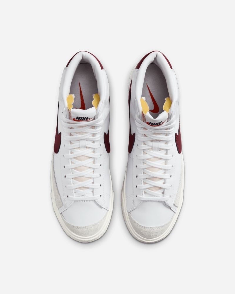Chaussures Nike Blazer '77 Vintage Blanc & Rouge pour homme