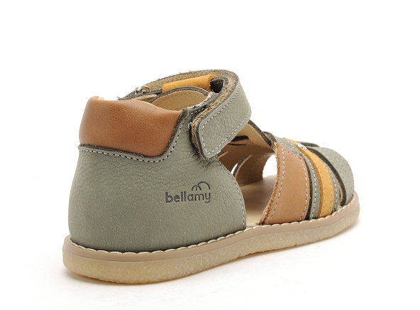 Bellamy nu pieds enfant donjon kaki