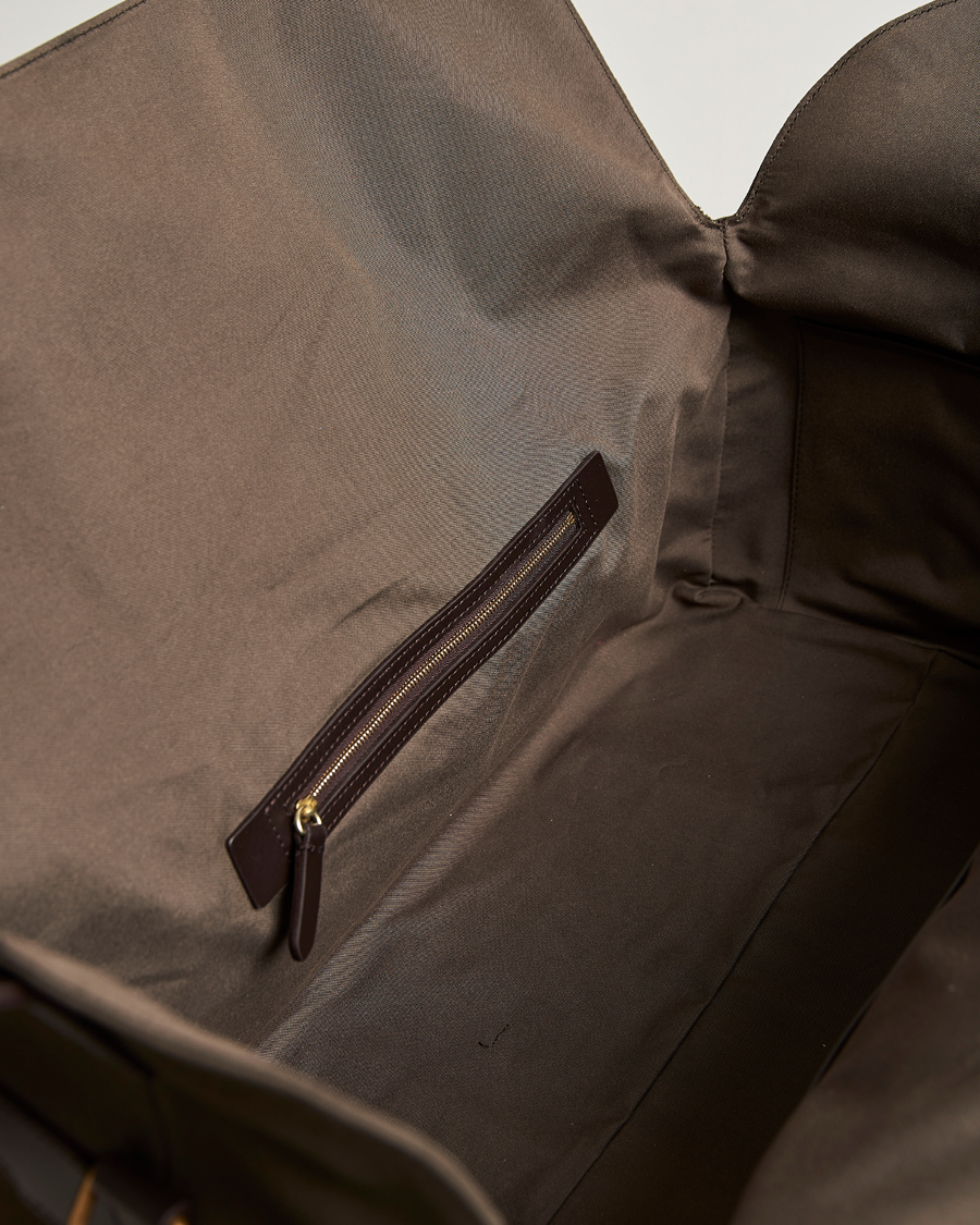 Mismo M/S Supply Weekendbag Army/Dark Brown