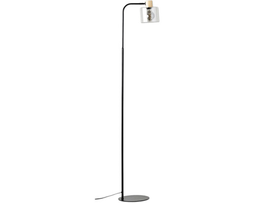 Staande lamp, 1-lichts, HxBxD 160x25x32 cm, Weald zwart