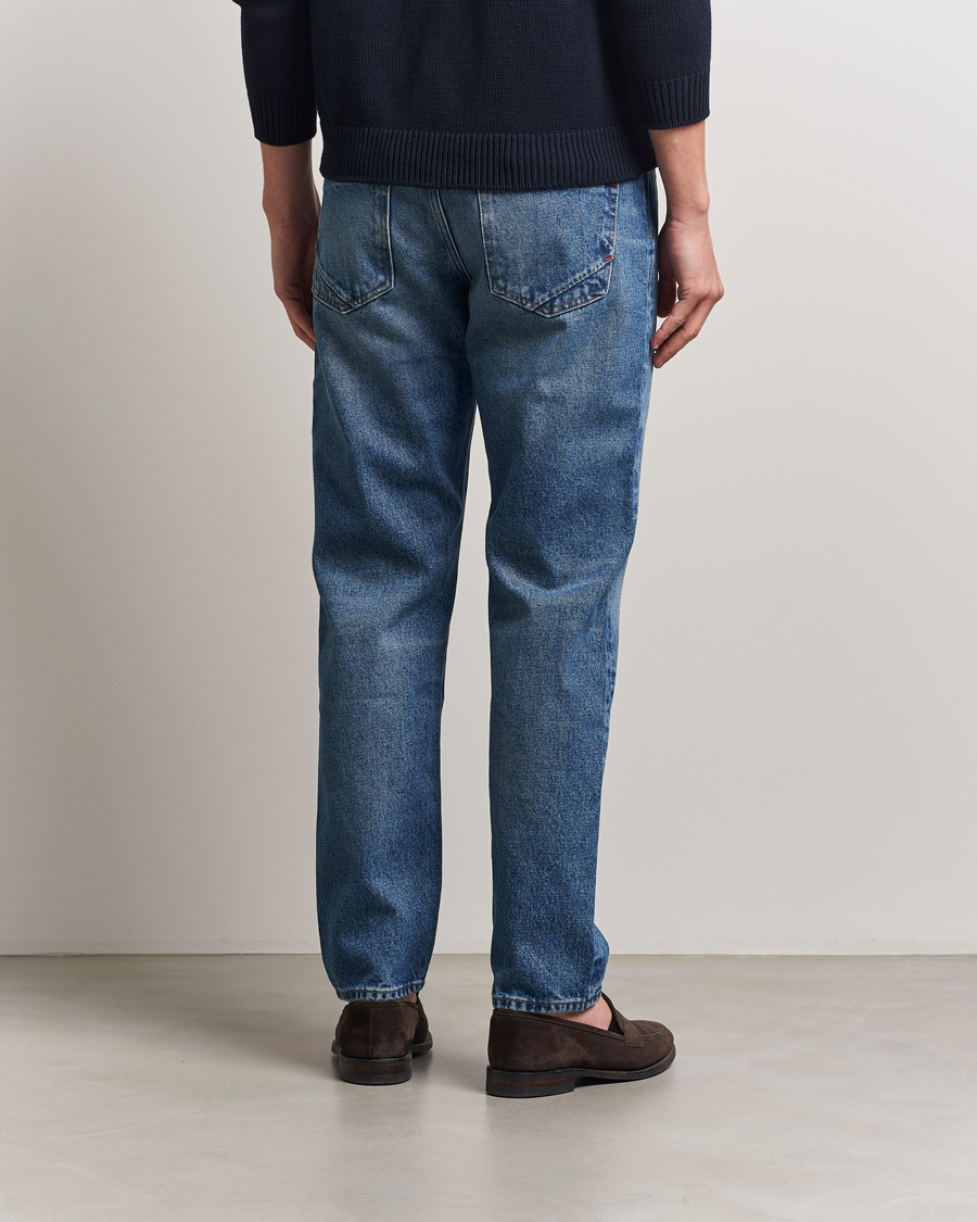 Incotex 5-Pocket Stretch Denim Light Wash