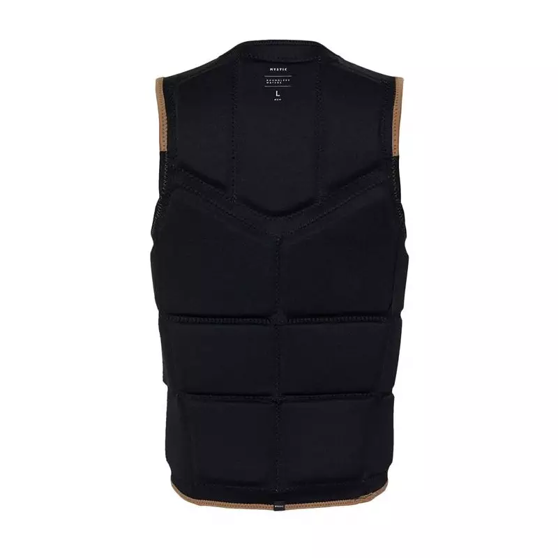 Gilet impact MYSTIC Peacock Fzip Wake Slate Brown