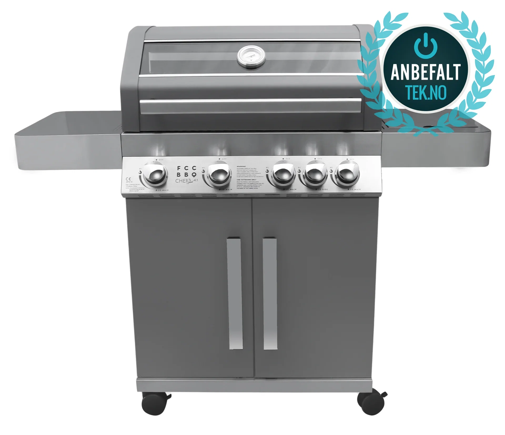 FCC BBQ Gassgrill Chef's Special 4.1 Lengde 138 cm