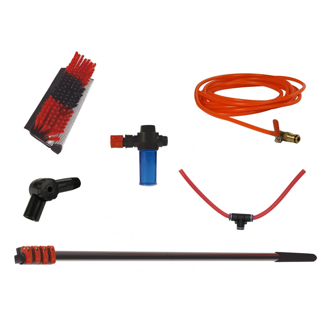 Telescopic hydrocleaner - brosse à eau de lavage
