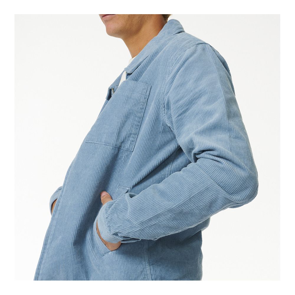 Rip Curl SURF REVIVAL CORD - Veste Homme dusty blue