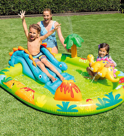 Intex Planschbecken - Klein Dino Play Mitte - 191x152x58 cm - 14