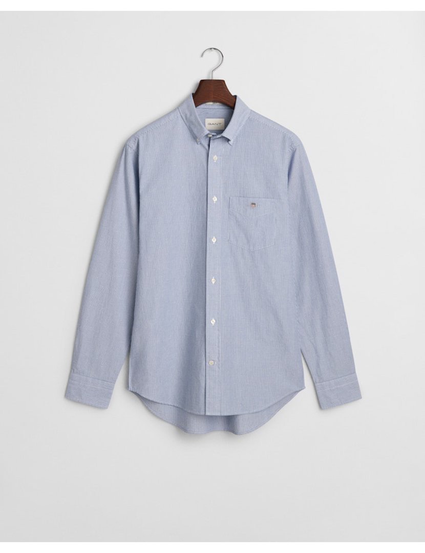 Long Sleeve Blue Shirt