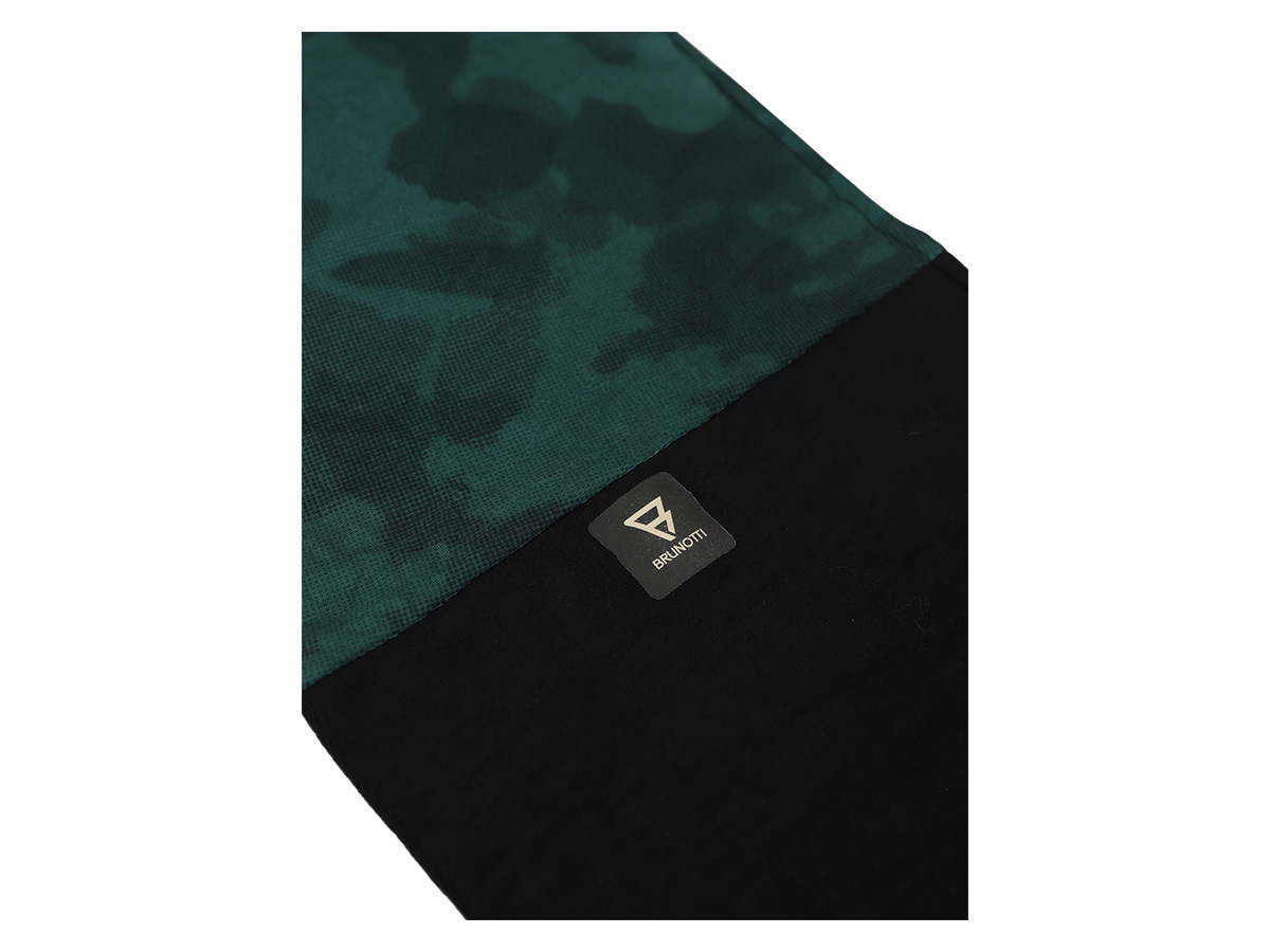 Brunotti Twostroke unisex sjaal - Gradient Grid Fuel Green