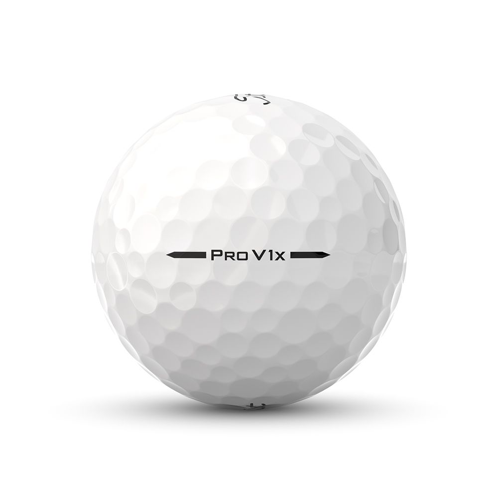 Pro V1x Golfball Golfshopen.no Logo Hvit