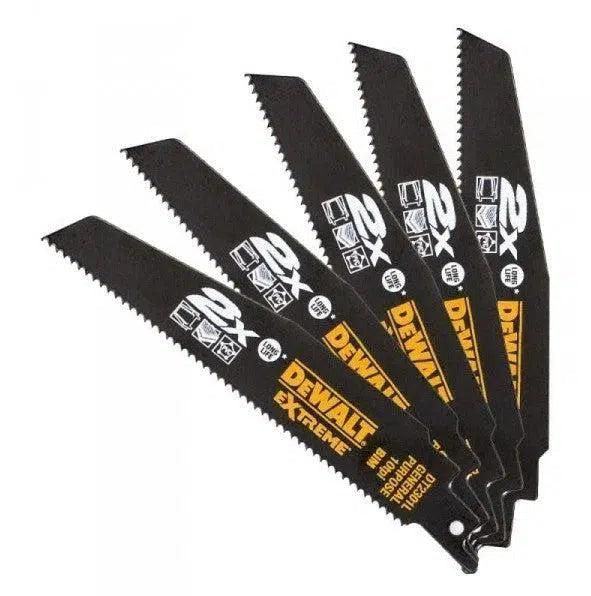 DeWALT DT2301L Reciprozaagblad Toughcoat 2x BIM 152x4.2mm Extra dik 5st