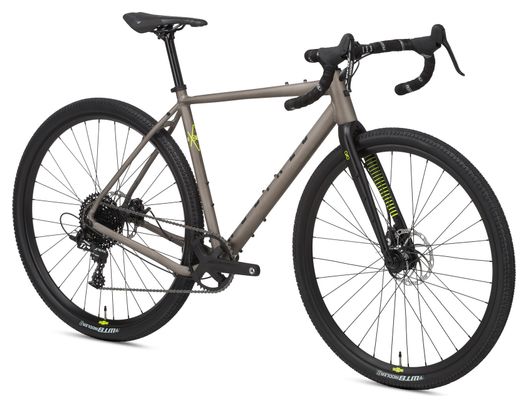 Gravel Bike NS Bikes Rag  3 Sram Apex 11V 700 mm Marron Raw 2022