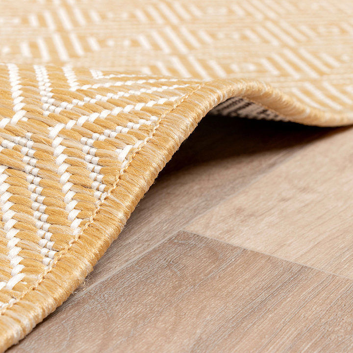 Buitenkleed - Summer Tile Geel