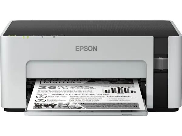 Epson EcoTank ET-M1120 - Printer - S/H - blækprinter - kan genopfyldes - A4/Legal - 1440 x 720 dpi - op til 15 spm - kapacitet: 150 ark - USB 2.0