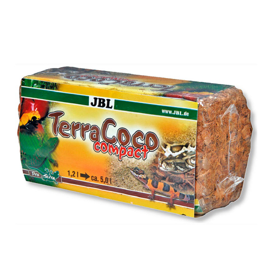 Substrato compacto JBL TerraCoco para terrários
