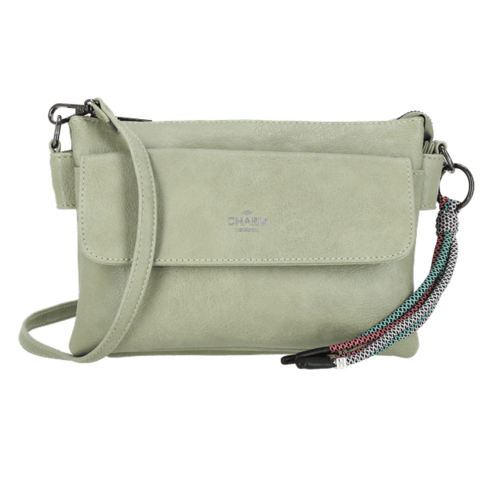 Charm London Tottenham Schoudertas M Natuur Groen