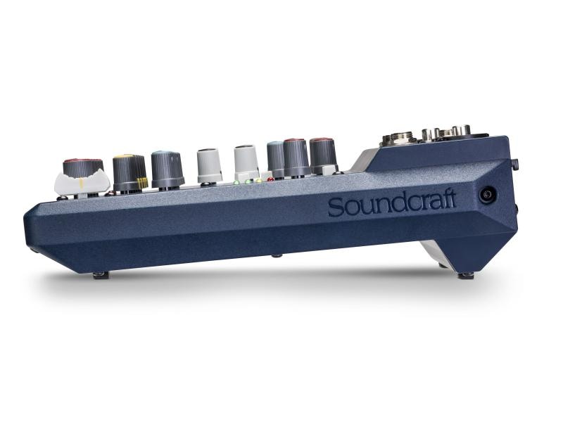 Soundcraft Mischpult Notepad-8FX Kompakter Analog Mixer mit USB Interface