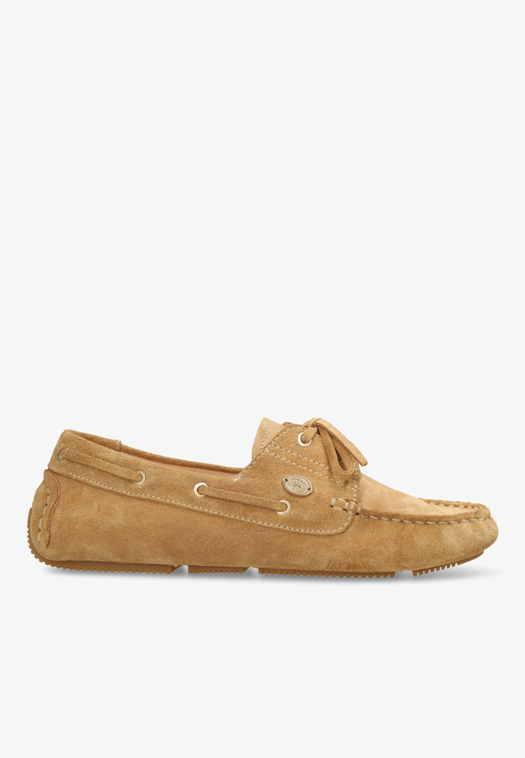 BILLY BOATY MOCASSIN Suede Light Cognac