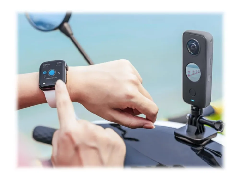 Insta360 One X2 - 360° action-kamera - 5.7K / 30 fps - Wi-Fi, Bluetooth - undervands op til 10 m