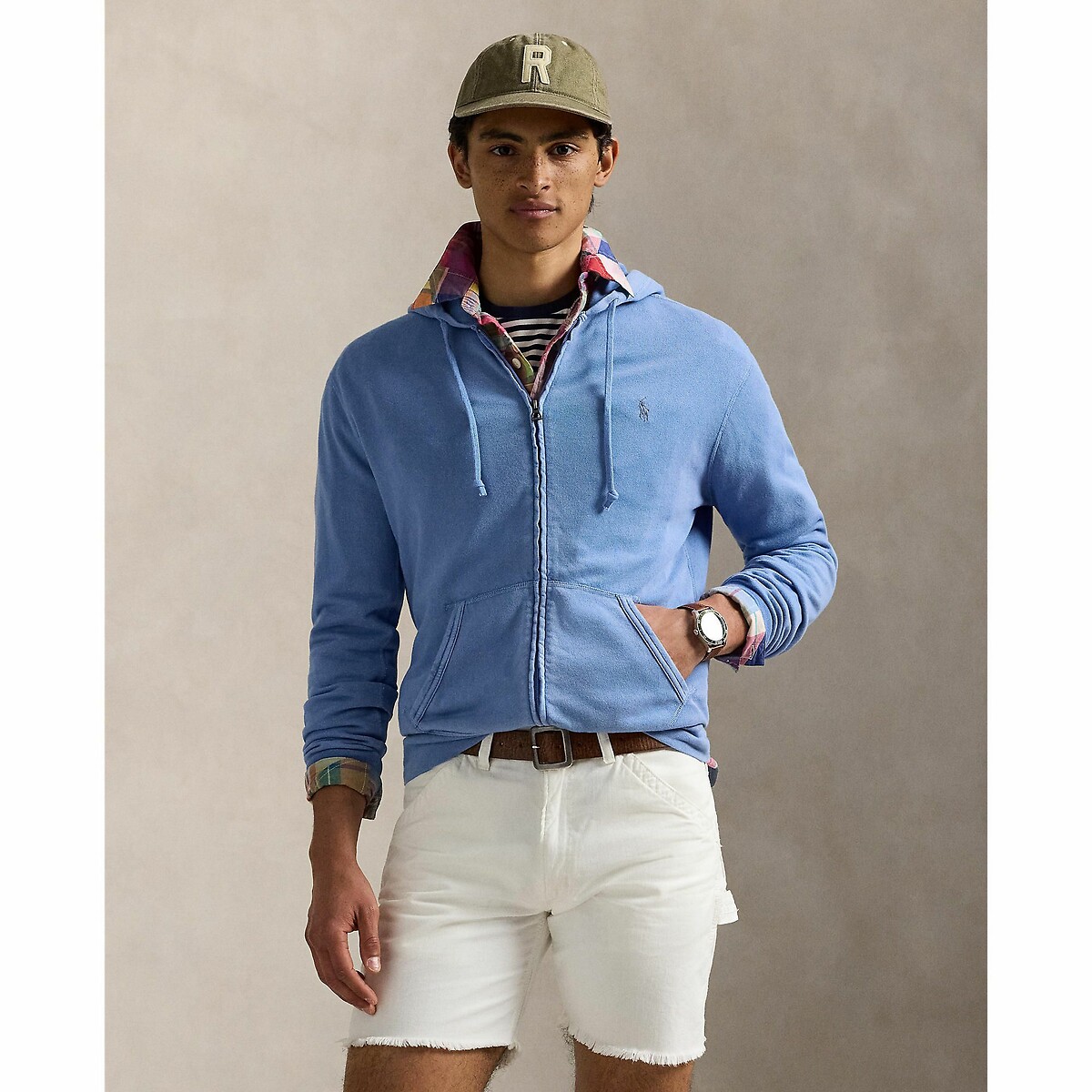 POLO RALPH LAUREN<br>Moletom com zíper
