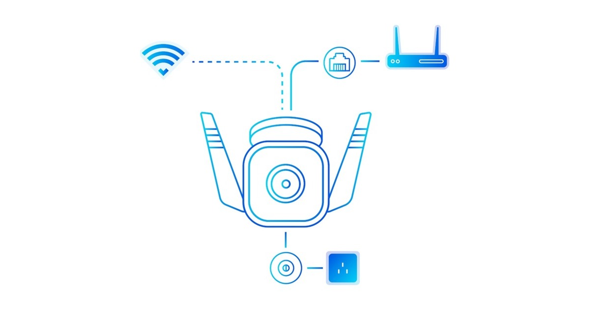 TP-LinkTapo C310 Outdoor Wi-Fi beveiligingscamera  (Wit, LAN, WLAN)