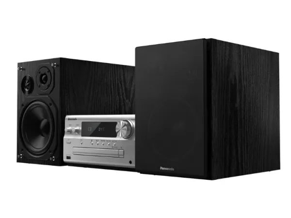 Panasonic SC-PMX802 - Audiosystem - 120 Watt (Total) - sølv