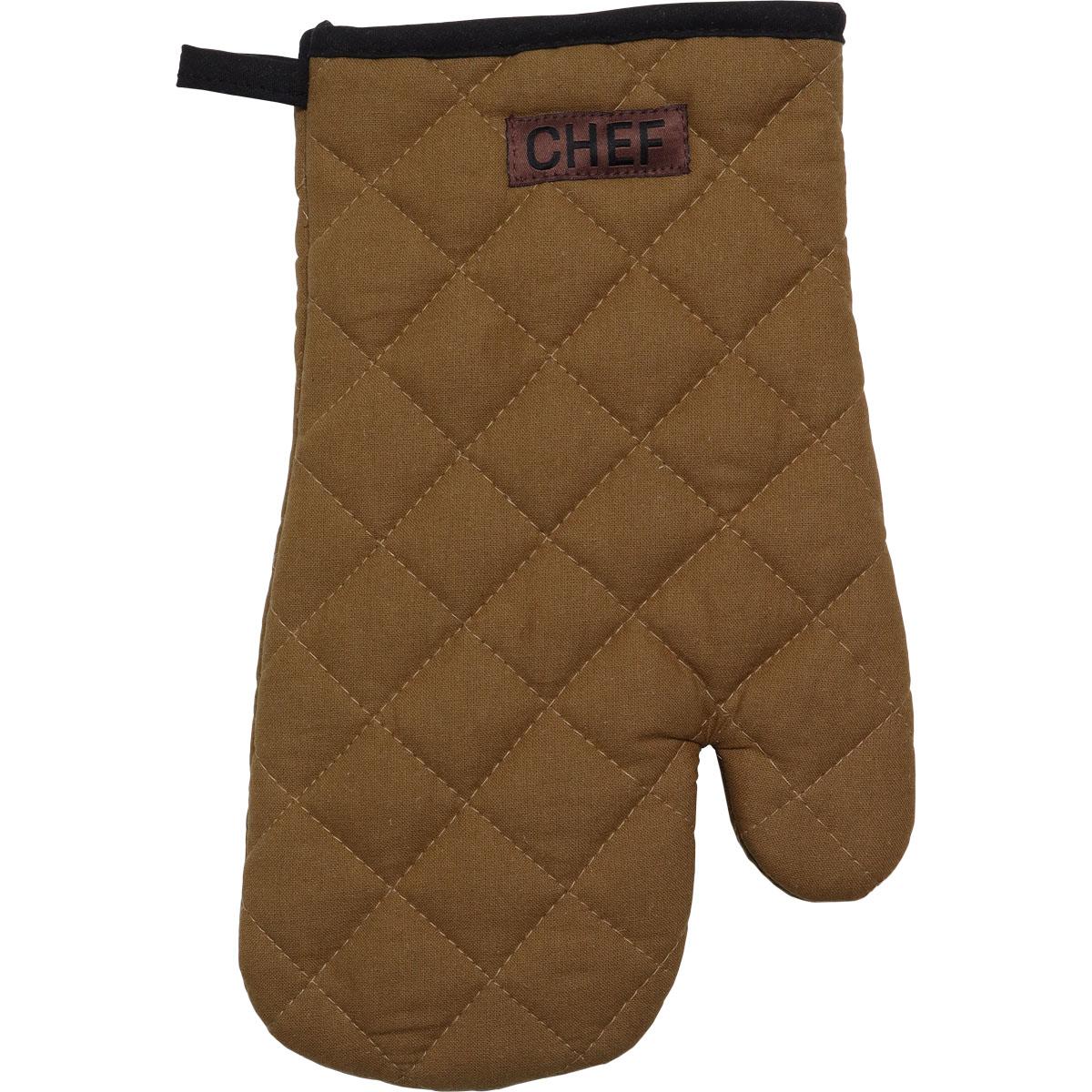 GANT CUISINE CHEF BLACK LINE 18X28CM COTON VERT KAKI