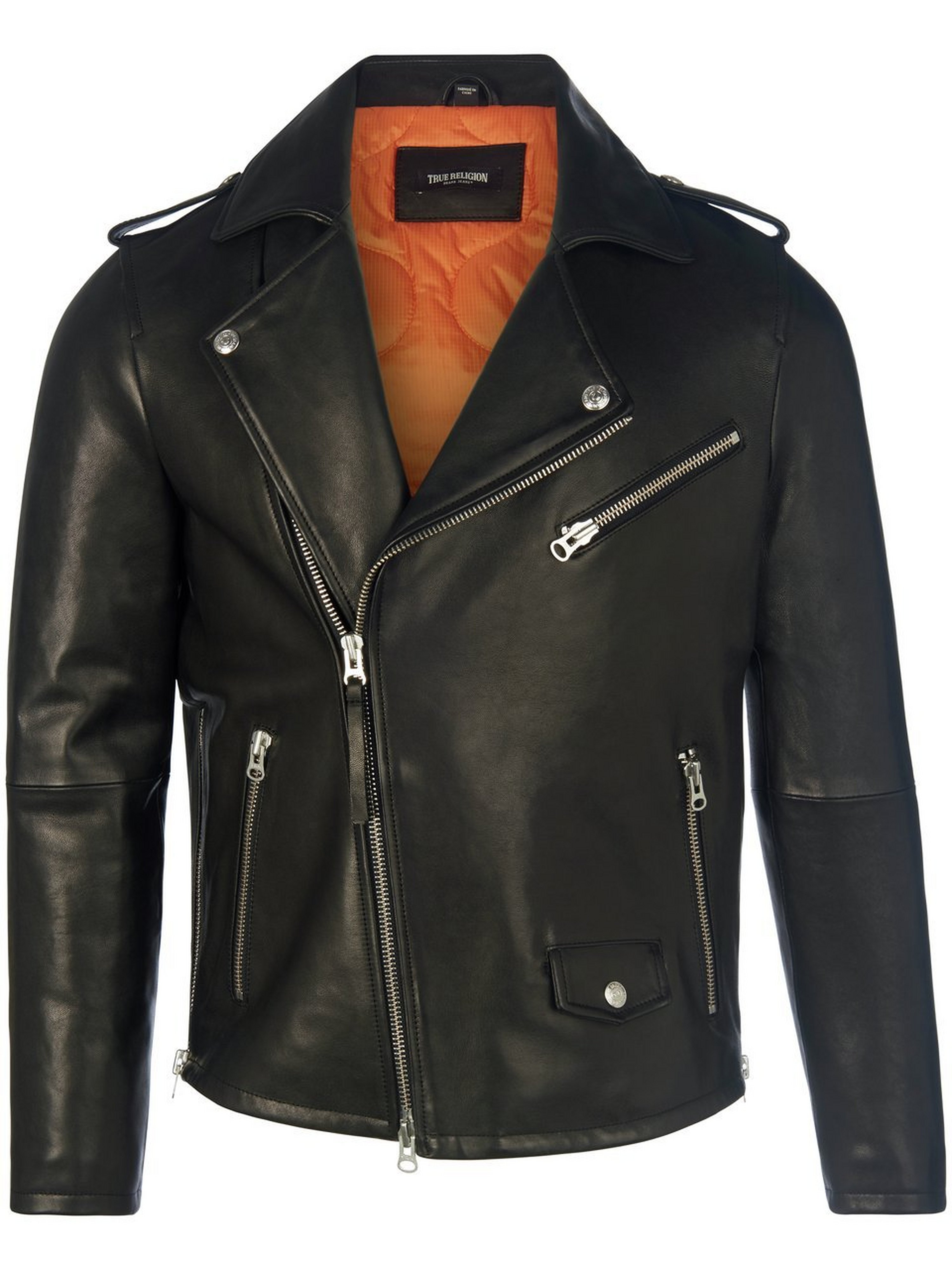 Lederjacke