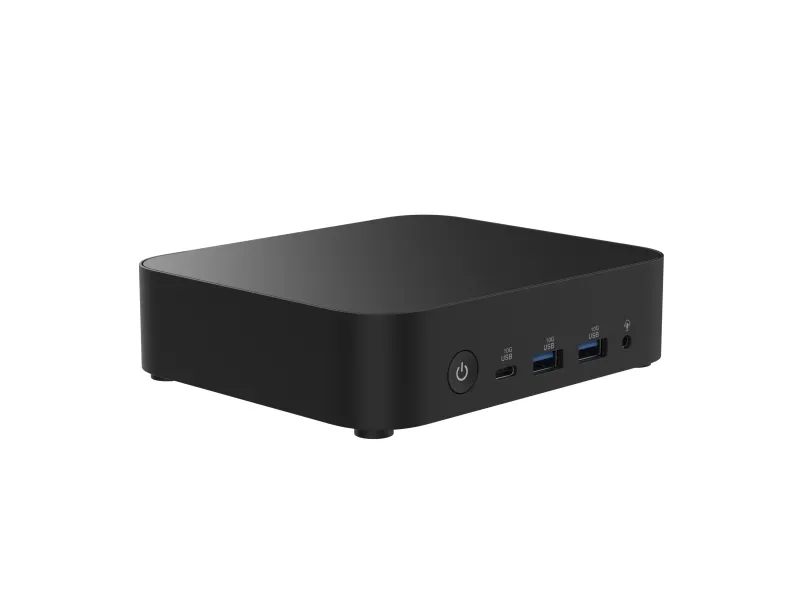 ASUS NUC 14 Essential Kit RNUC14MNK1500002 - Barebone - mini PC 1 x N-series N150 / op til 3.6 GHz - RAM 0 GB - UHD Graphics - IEEE 802.11ax (Wi-Fi 6E), Gigabit Ethernet, 2.5 Gigabit Ethernet, Bluetooth 5.3 - sort