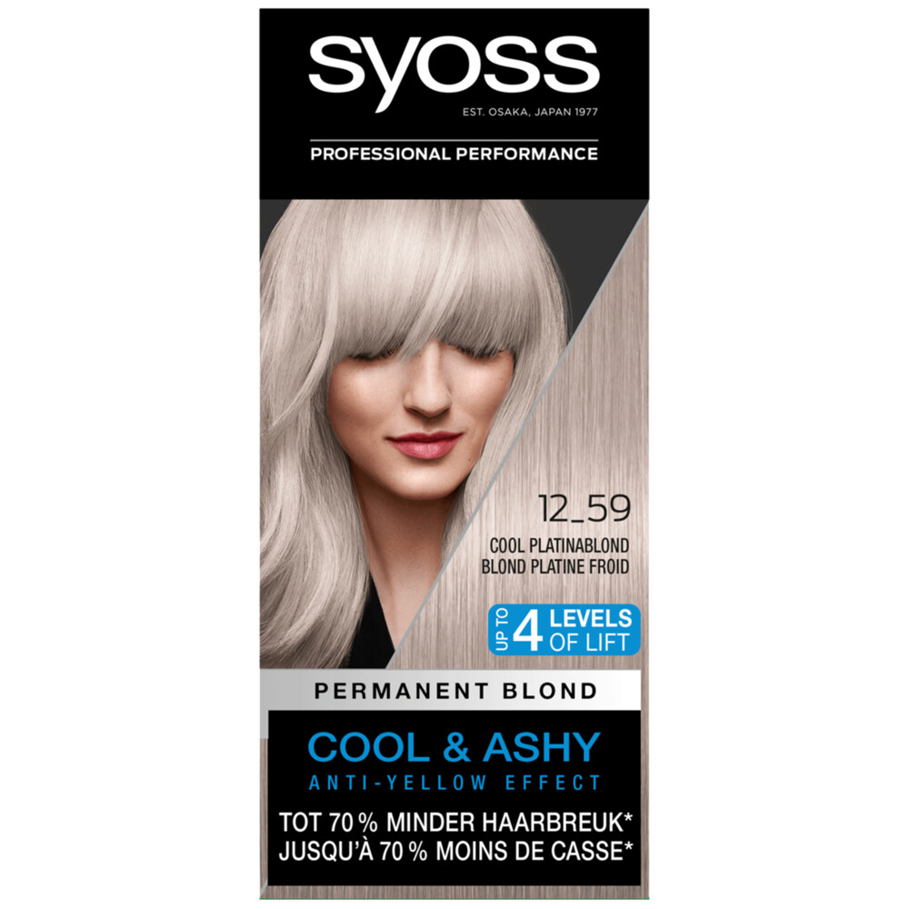 Syoss Cool Blonds Haarverf 12-59 Cool Platinum