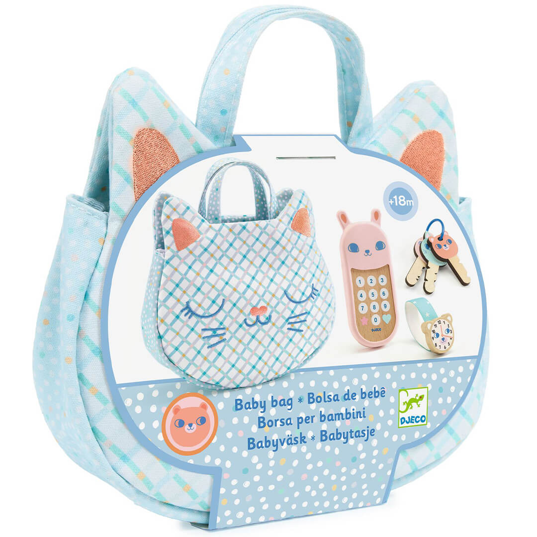 Djeco handtas met accessoires poes