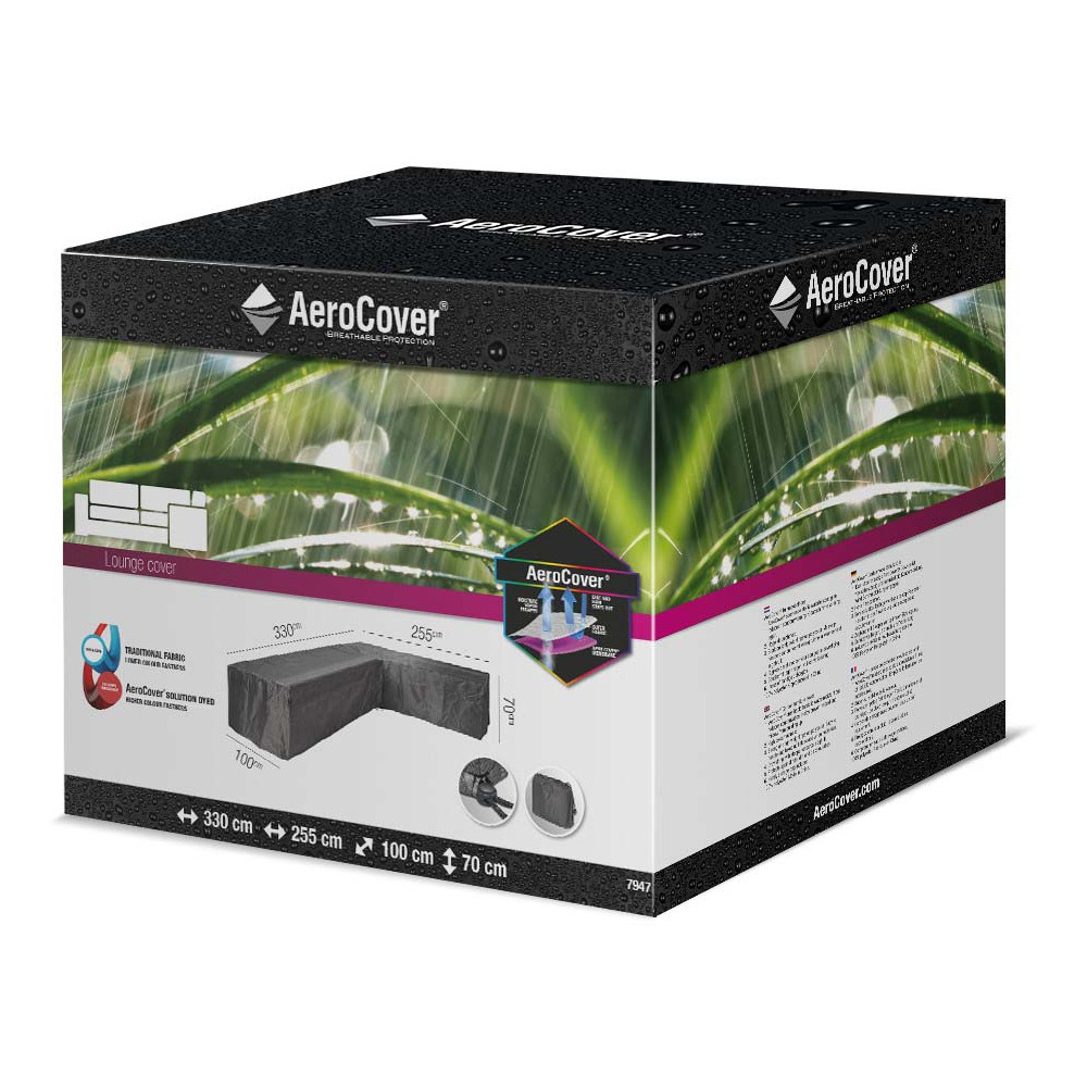 Housse de protection respirante pour ensemble de mobilier extérieur pour ensembl