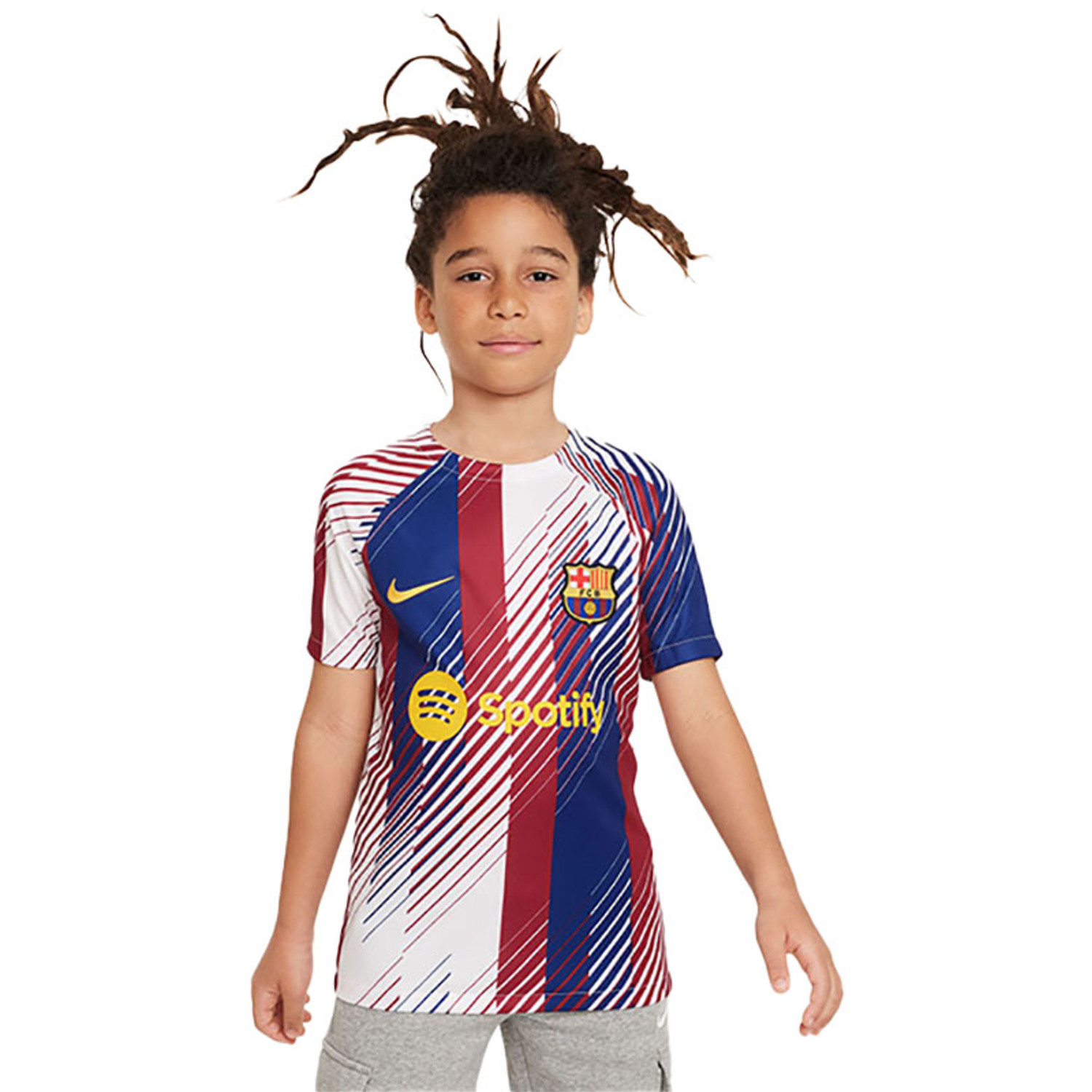 Nike FC Barcelona Pre-Match Trainingsset Kids