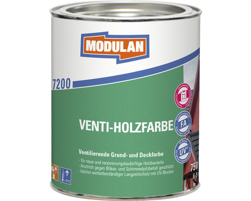 MODULAN 7200 Venti houtverf RAL 7016 antracietgrijs 750 ml