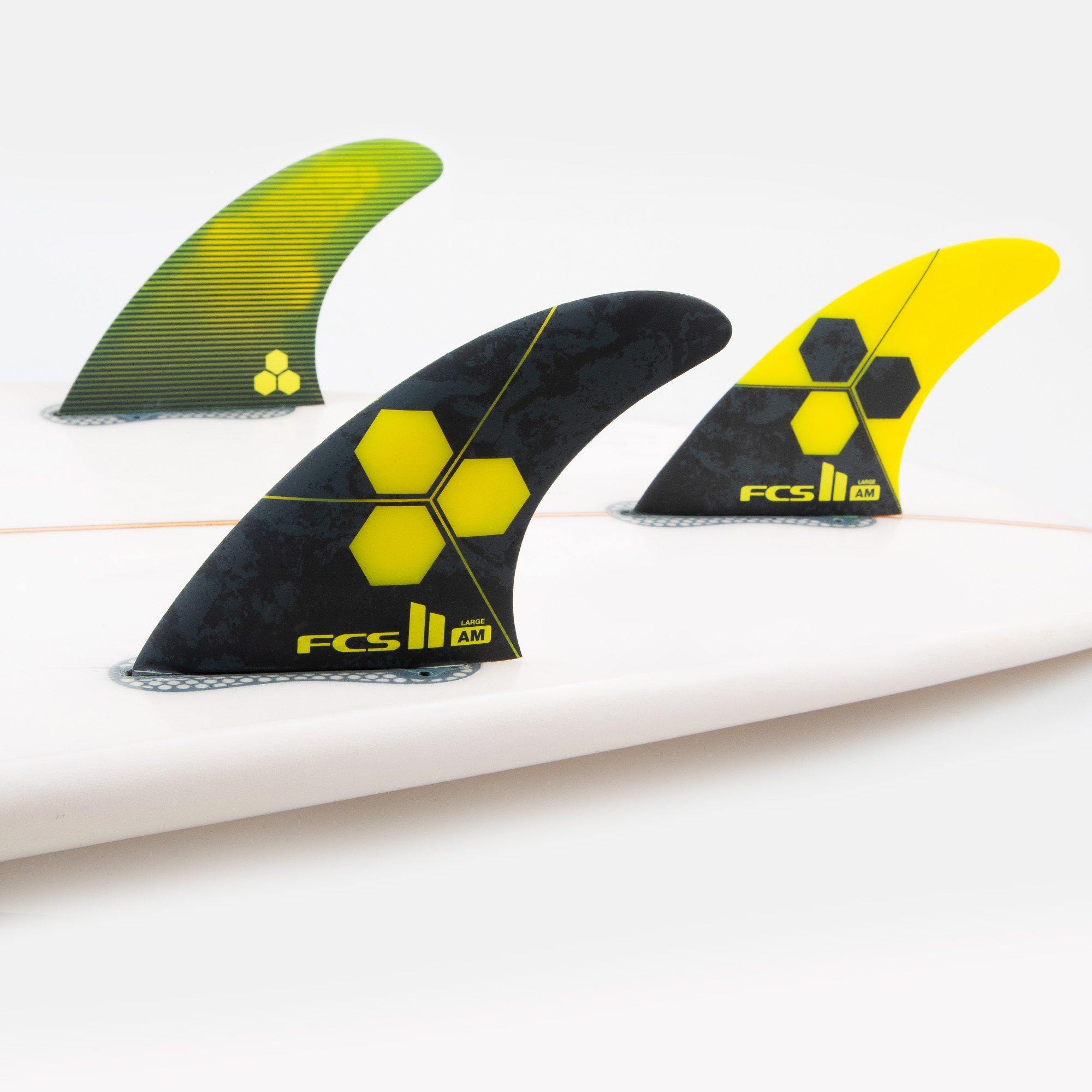 FCS FCS II AM PC Yellow - Large Tri-Quad