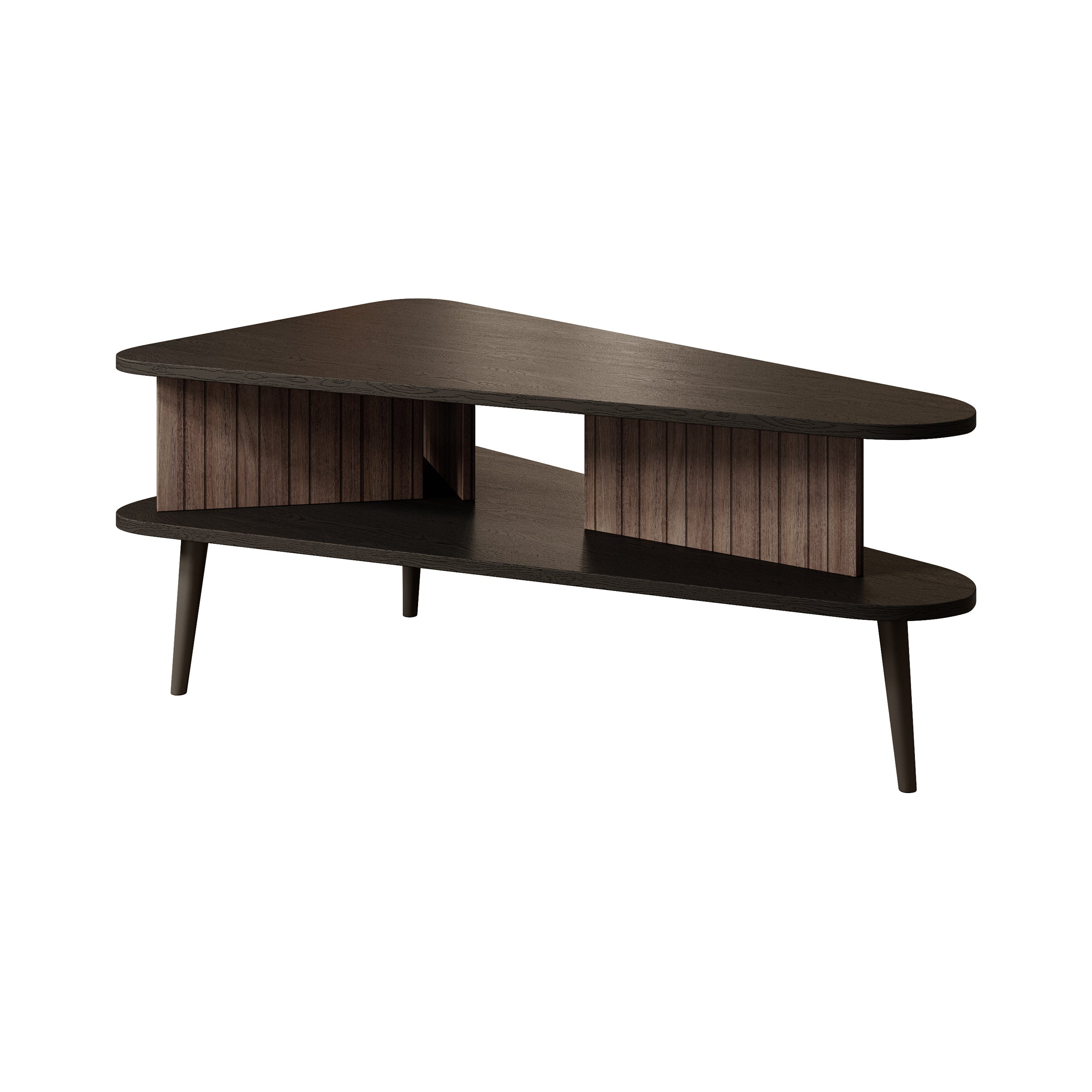 Pedro - Salontafel - Donker eiken - 100x57x40 cm