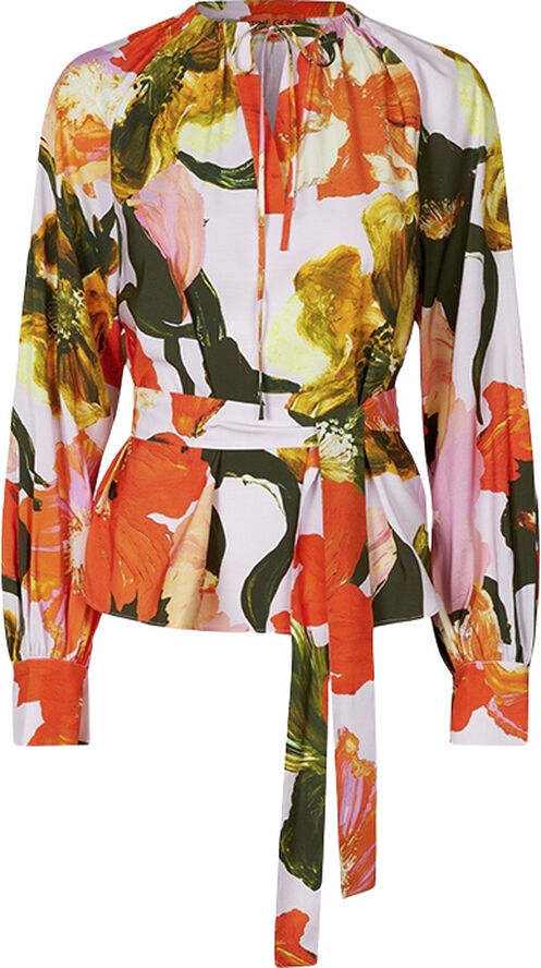 Stine Goya SGVianna, 2070 Light Fluid Ecovero Summer day poppies