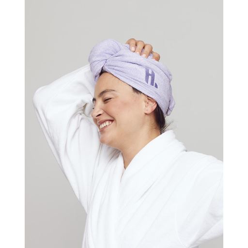 Hairlust Bamboo Hair Towel Wrap, Lilla