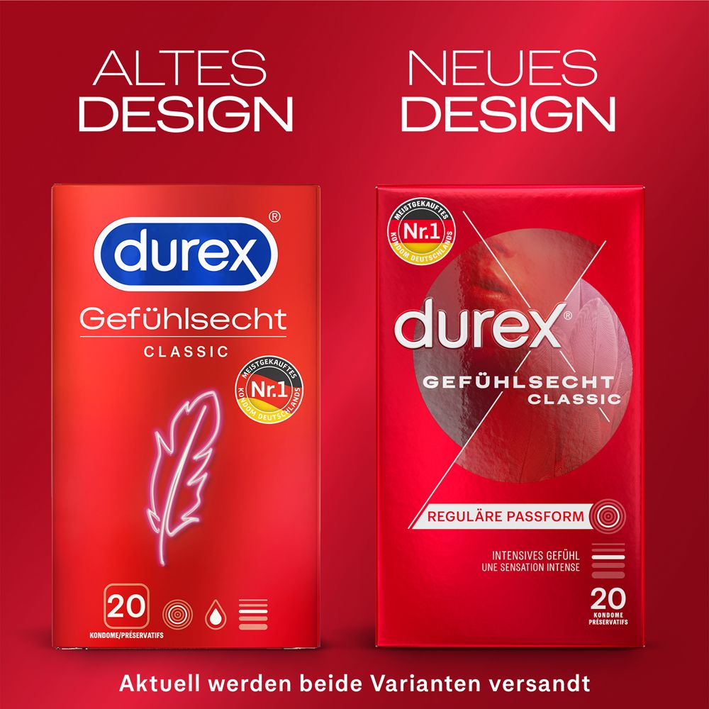 durex® Gefühlsecht Classic Kondome