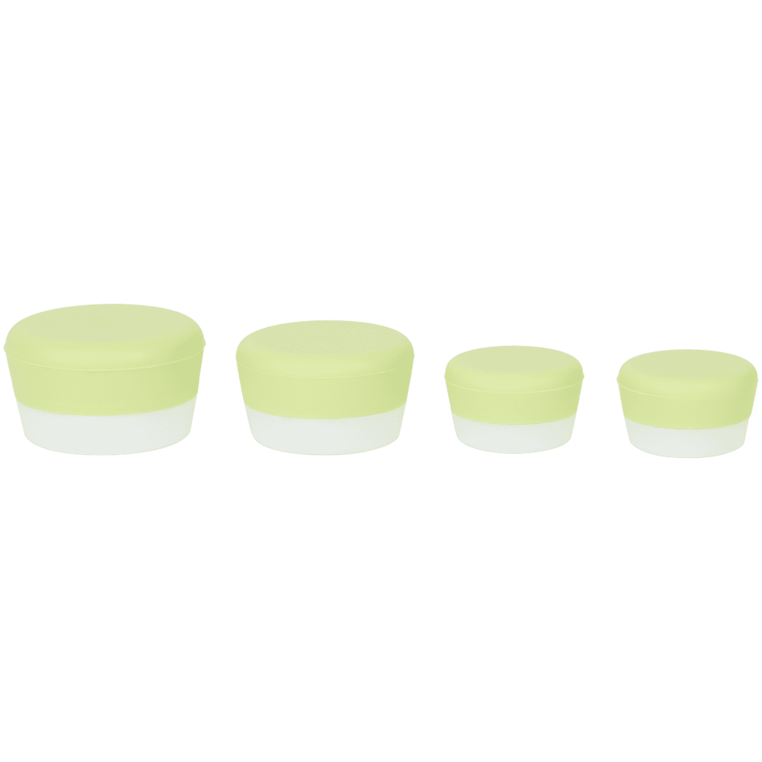 Pots de voyage en silicone