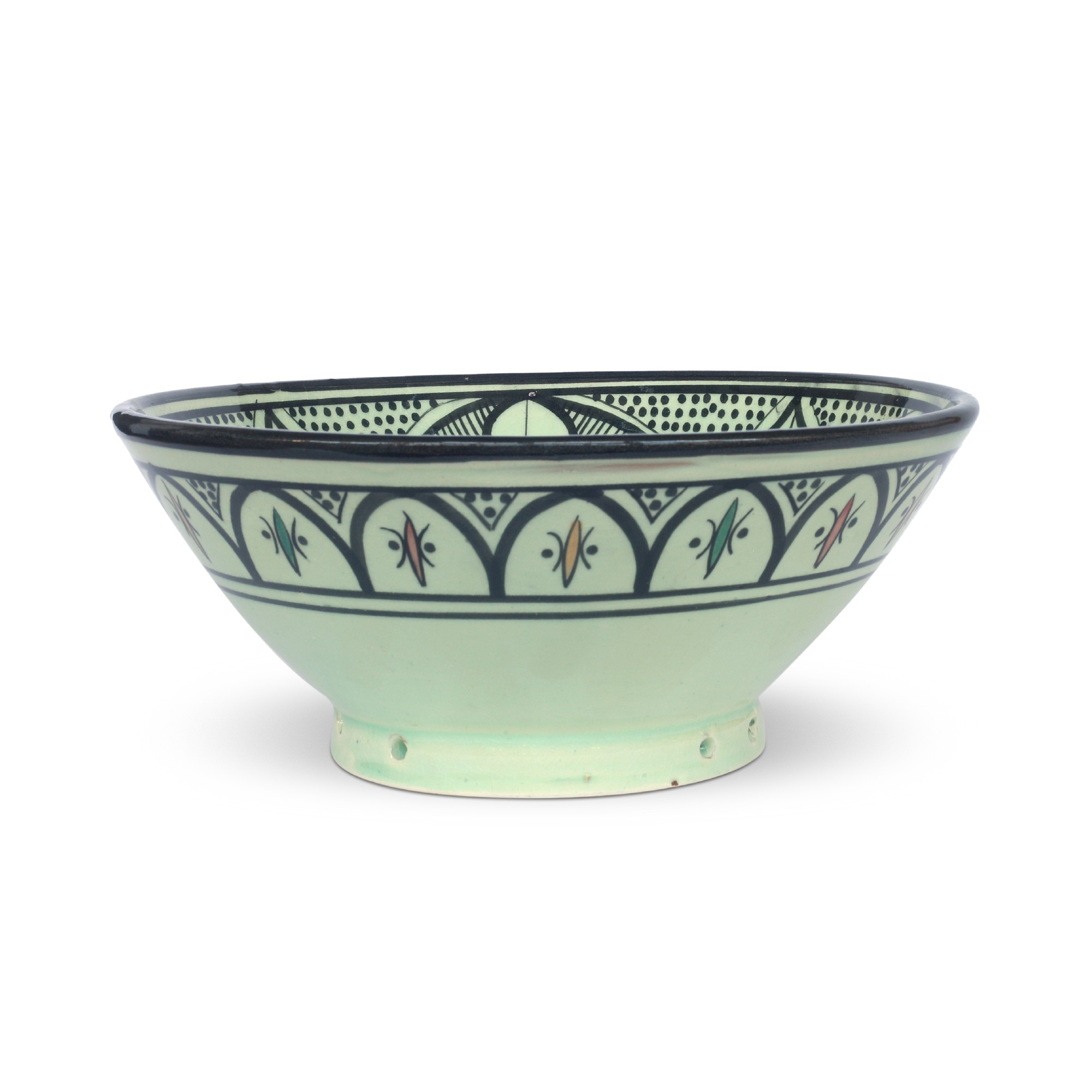 Zierschale, mint, Ø 20 cm, H 9 cm von fischer's lagerhaus