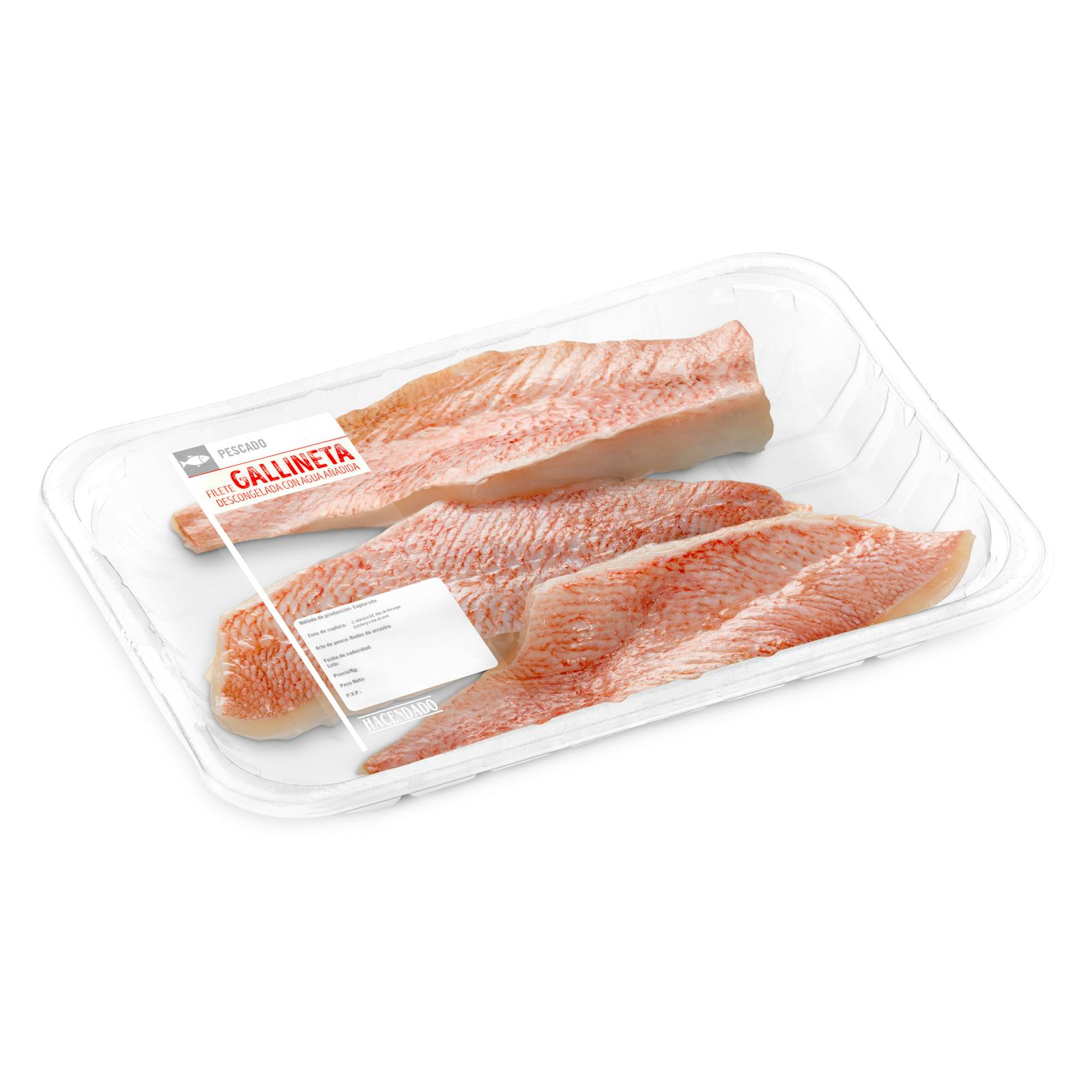 Filets de sébaste décongelés