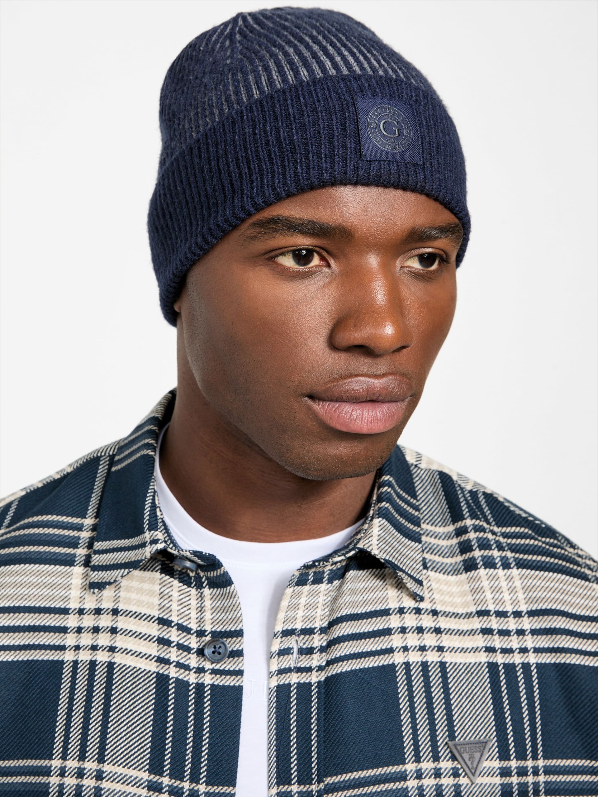Gorro canelado bicolor ecológico