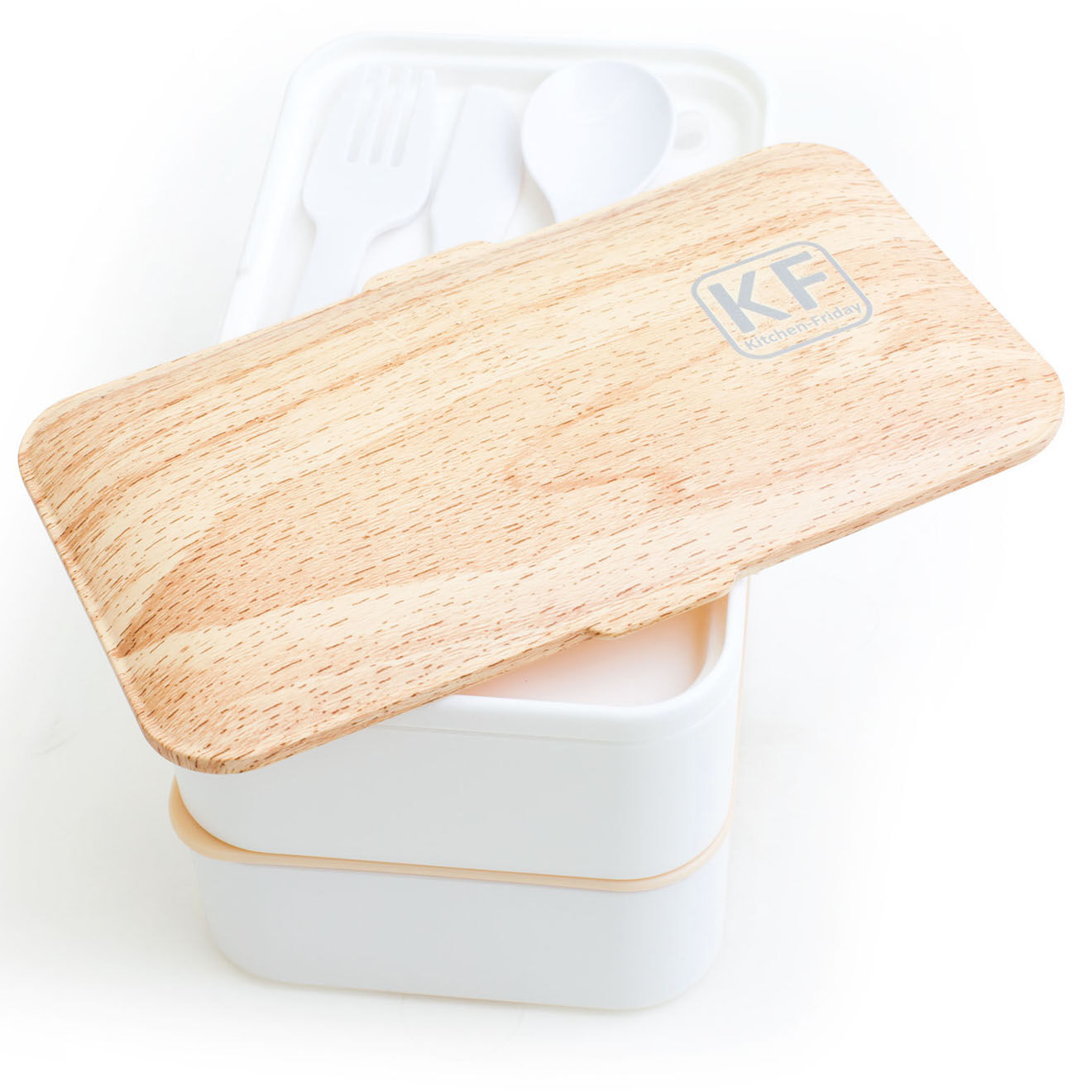 Kitchen Friday Lunch box blanche - 0.6 L