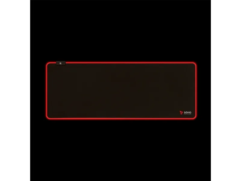 SAVIO GAMING Turbo Dynamic - Musemåtte - LED Edition - størrelse XL