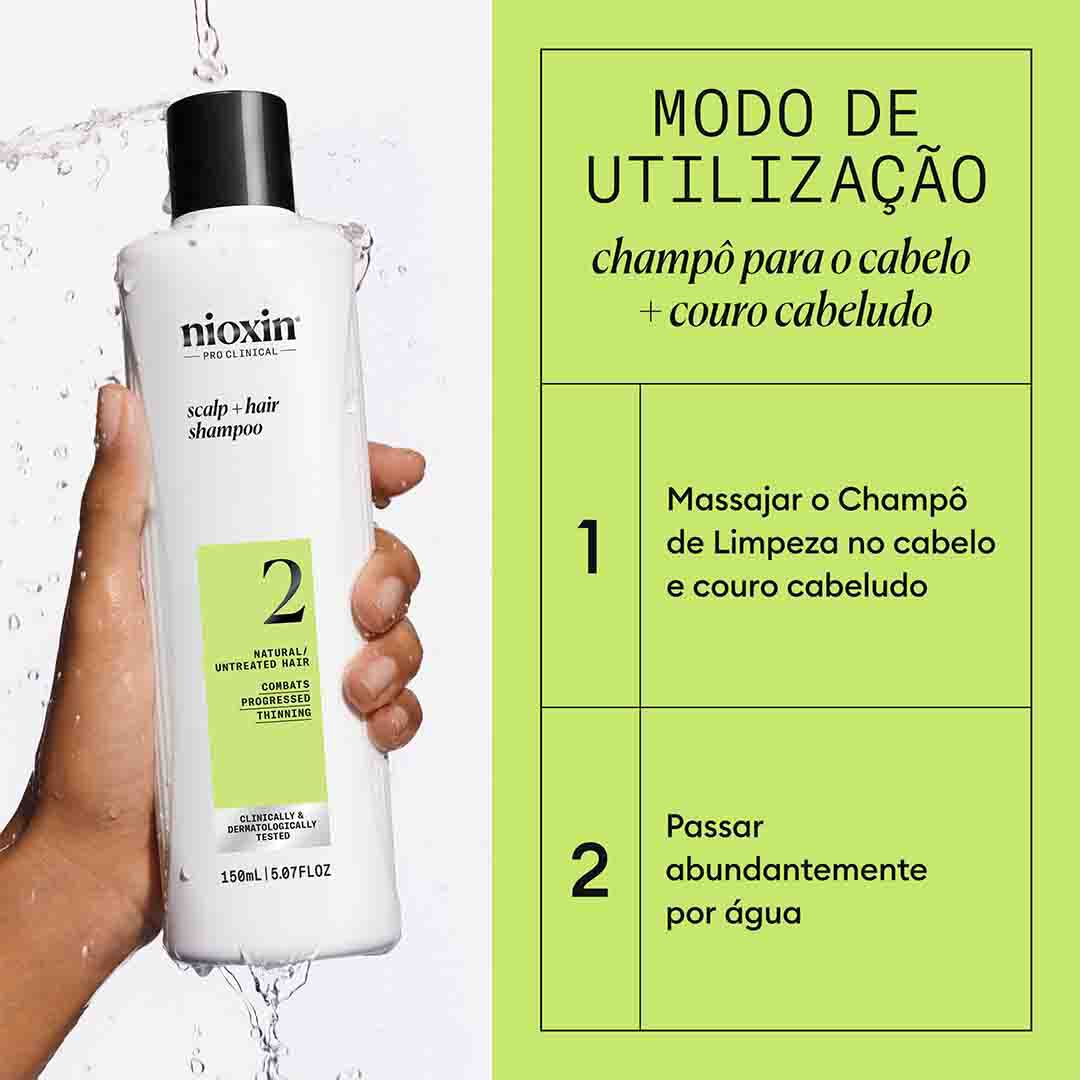Nioxin Sistema 2 Champô - 300ml