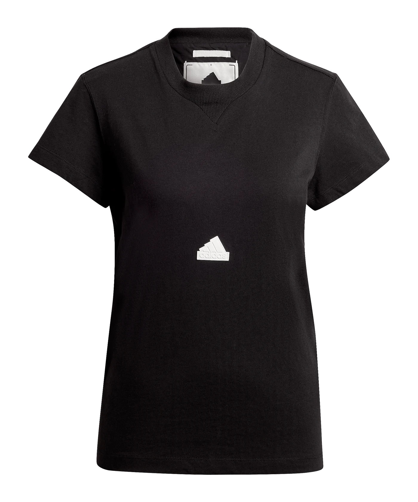 adidas New T-Shirt Damen Schwarz Weiss